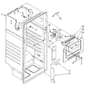 Whirlpool ET18SKRWW01 liner diagram
