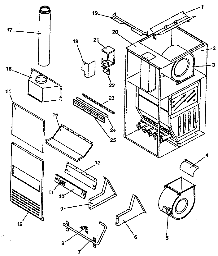 Sears 867766162 non-functional replacement parts diagram