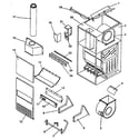 Kenmore 867767152 non-functional replacement parts diagram