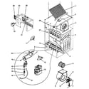 Kenmore 867767142 functional replacement parts diagram