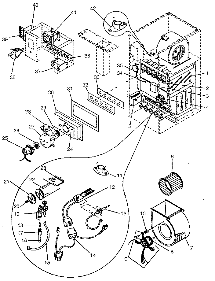 Kenmore 867768361 functional replacement parts diagram