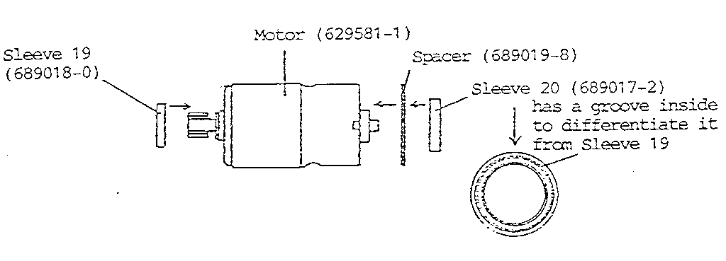 Makita 6093WD motor diagram