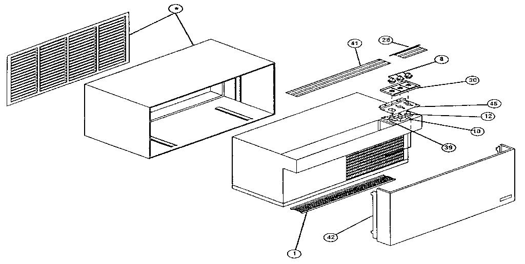 Climette/Keeprite/Zoneaire CHP515451 non functionial parts diagram