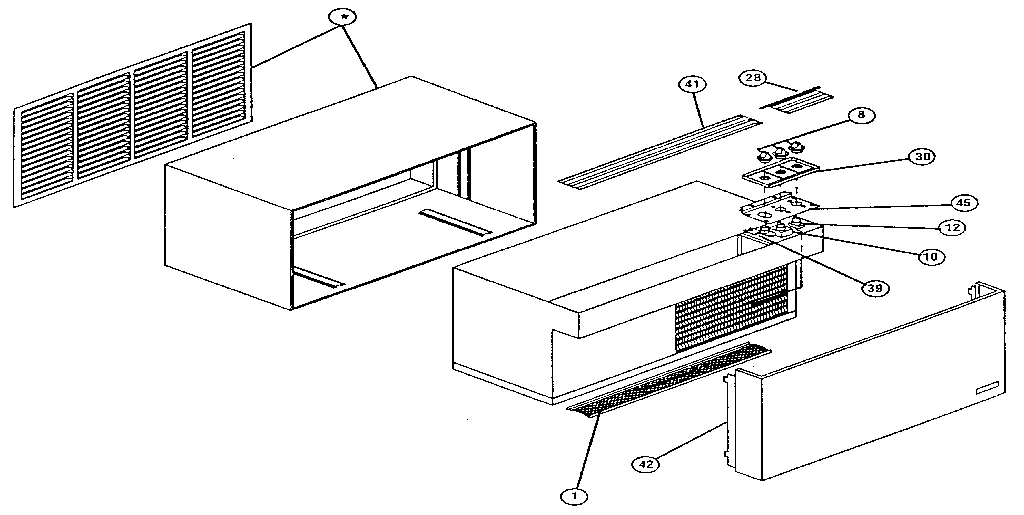 Climette/Keeprite/Zoneaire CHP409451 non functionial parts diagram