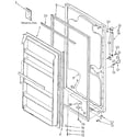Kenmore 1069209481 door diagram