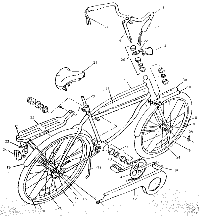 Columbia B9802 unit parts diagram