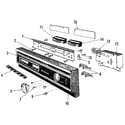 Kenmore 5871440590 console panel details diagram