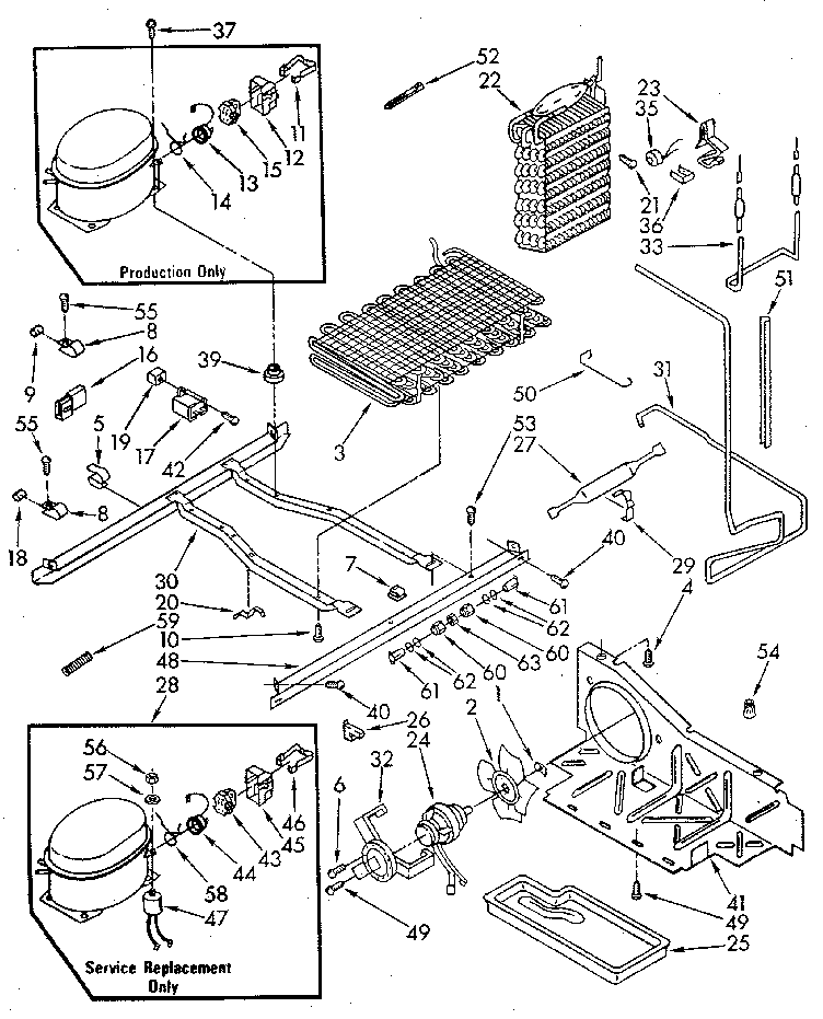 Whirlpool ED25DQXVN01 unit diagram