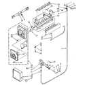Whirlpool ET22DMXVF01 icemaker diagram