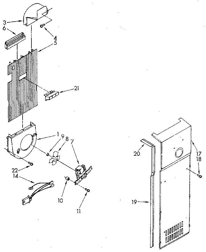Whirlpool ED25DQXVG02 air flow diagram