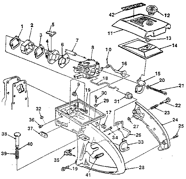 Homelite SXL-AO-UT-10045C figure 6 diagram