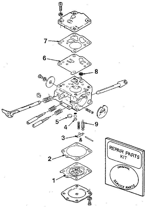 Homelite SXL-AO-UT-10045C figure 8 diagram