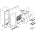 Northland RFG285B/1713 cabinet diagram