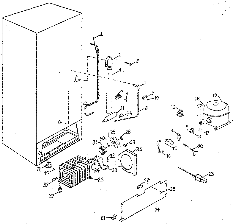 Northland RF293A/1468 unit diagram