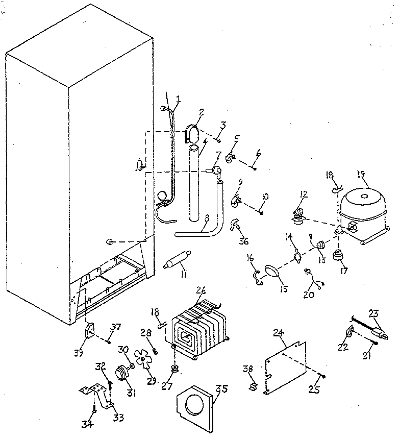 Northland RF293/1468 unit diagram