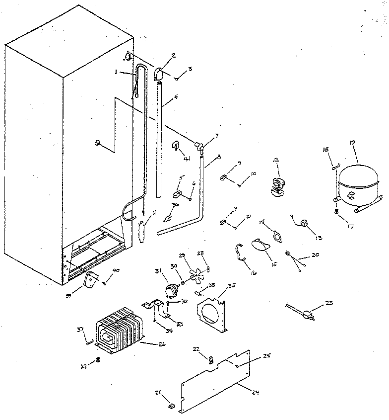 Northland RF293B/1468 unit diagram