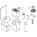 Kenmore 6651350190 accessory diagram