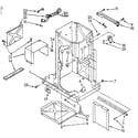 Kenmore 6651330590 frame diagram