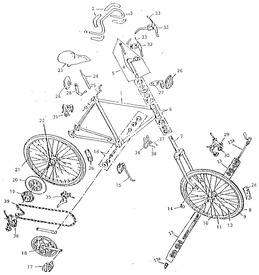 Sears 655476660 unit parts diagram