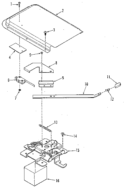Kenmore 9119330191 door lock section diagram