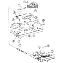Amana ARH660 door lock section diagram