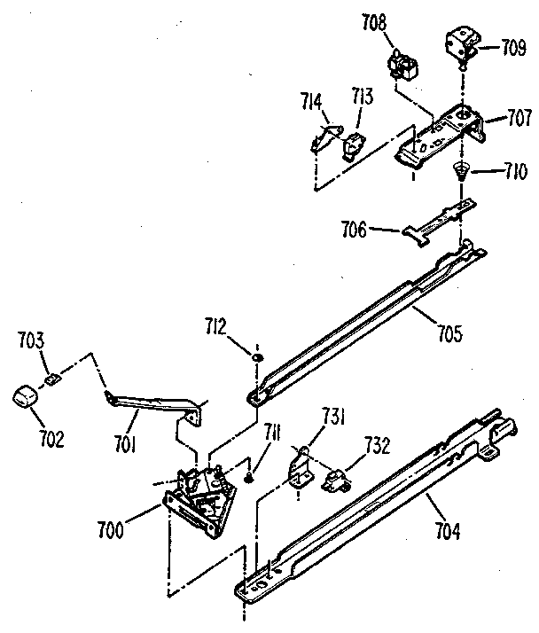 Kenmore 3639878911KS latch mechanism diagram