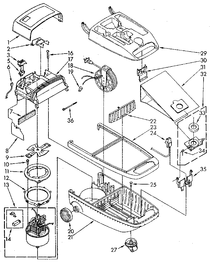Kenmore 1162039082 base assembly diagram