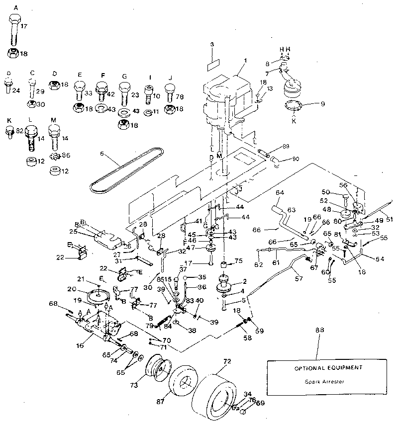 Craftsman 917254643 drive diagram