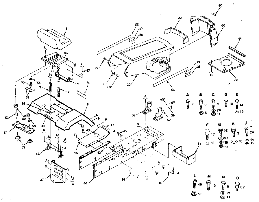 Craftsman 917254520 chassis and enclosures diagram