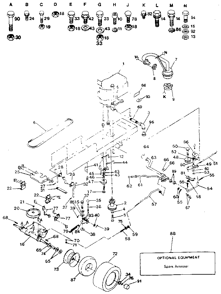Craftsman 917254520 drive diagram