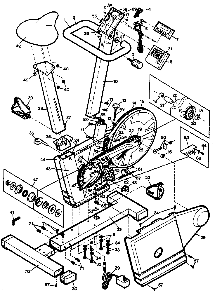 Lifestyler 831287281 unit parts diagram