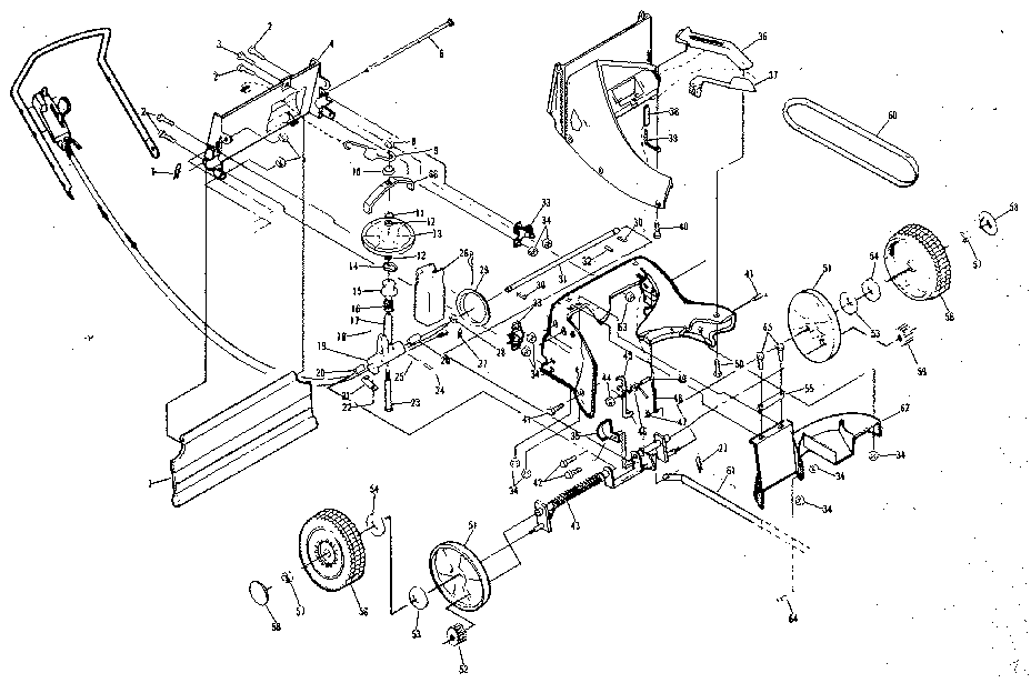 Craftsman 917374710 drive assembly diagram