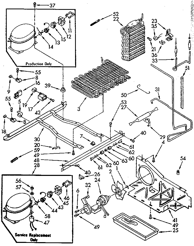 Whirlpool ED25DQXVN07 unit diagram