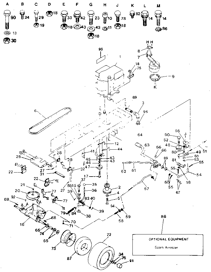 Craftsman 917254611 drive diagram
