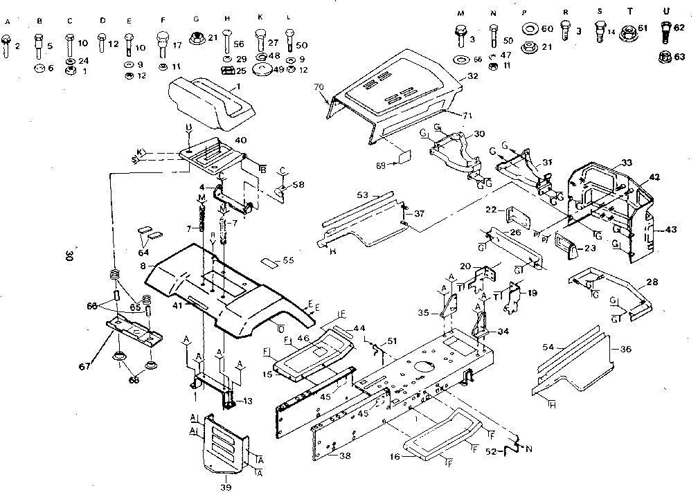 Craftsman 917254632 chassis diagram
