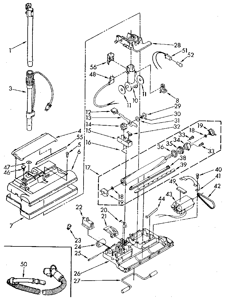 Kenmore 1165018590C power mate diagram