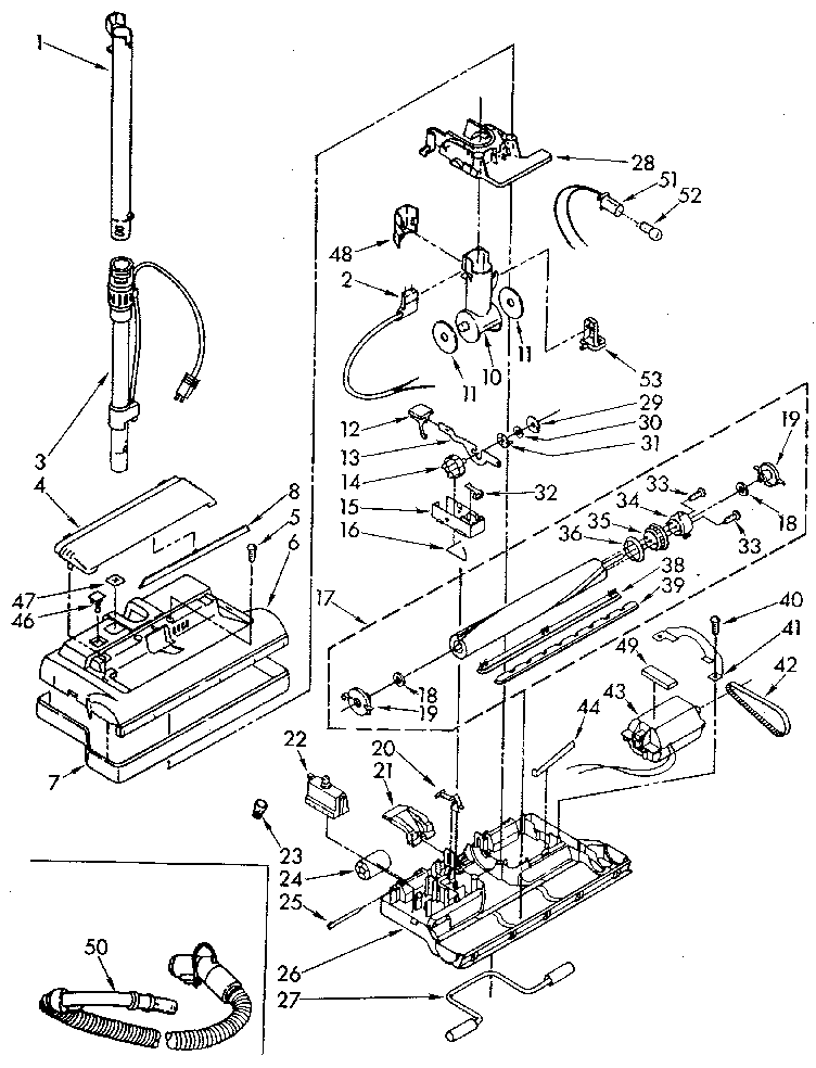Kenmore 1165018390C power mate diagram