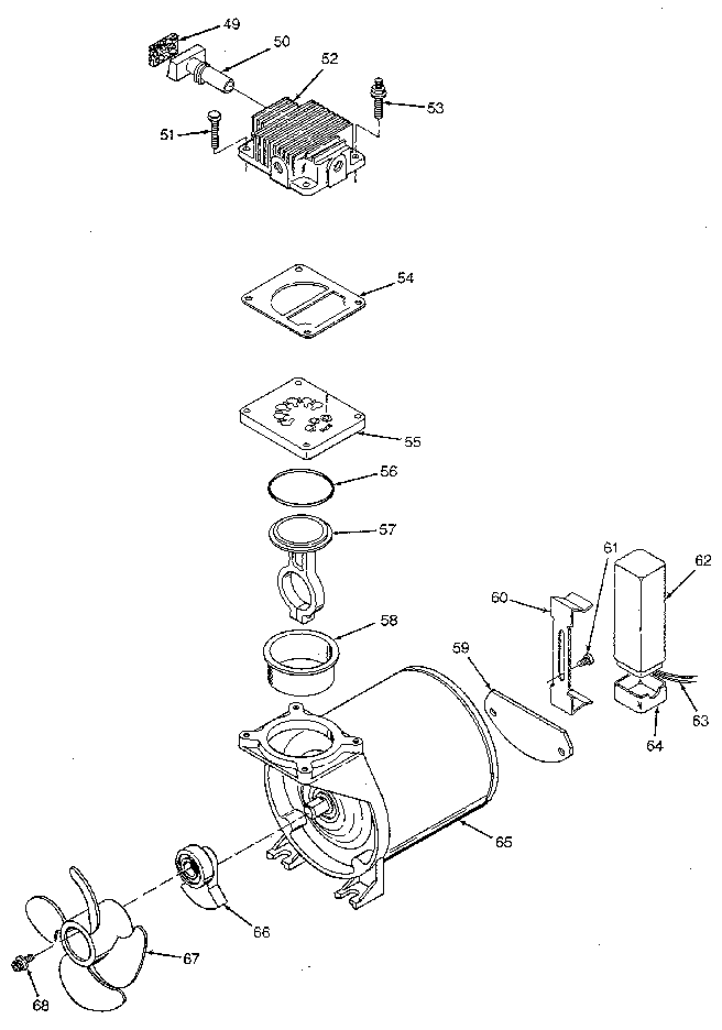 Craftsman 919153311 compressor pump diagram