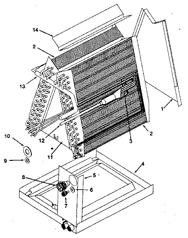 ICP EAA5036SB1 unit parts diagram