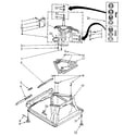 Kenmore 11082980620 machine base diagram