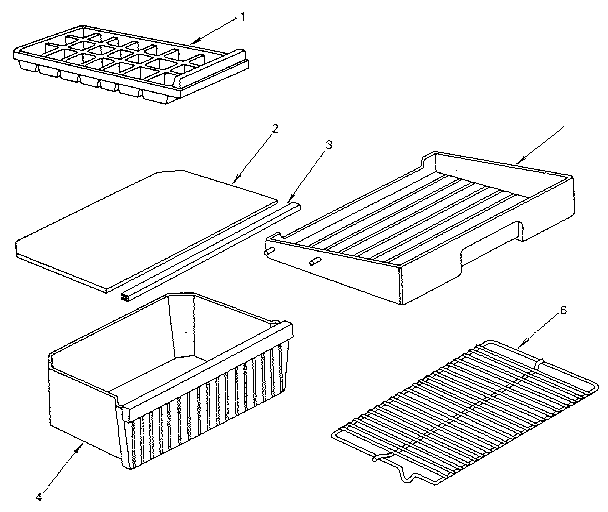 Kenmore 5649600481 accessories diagram