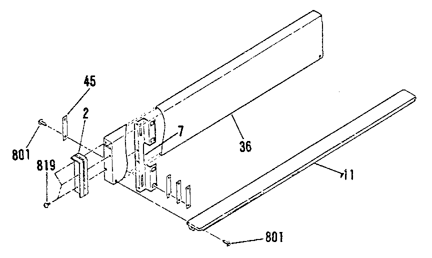 Kenmore 9114628812 opt. 4" backsplash 8059090 diagram