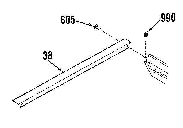 Kenmore 9114658815 opt. rear main top filler 8028790 diagram