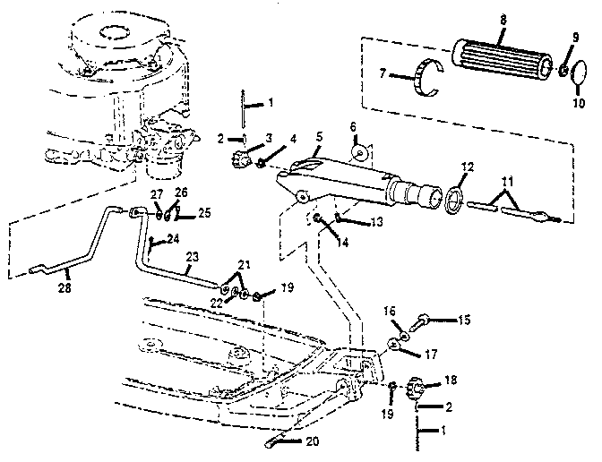 Craftsman 217586751 twist grip assembly diagram