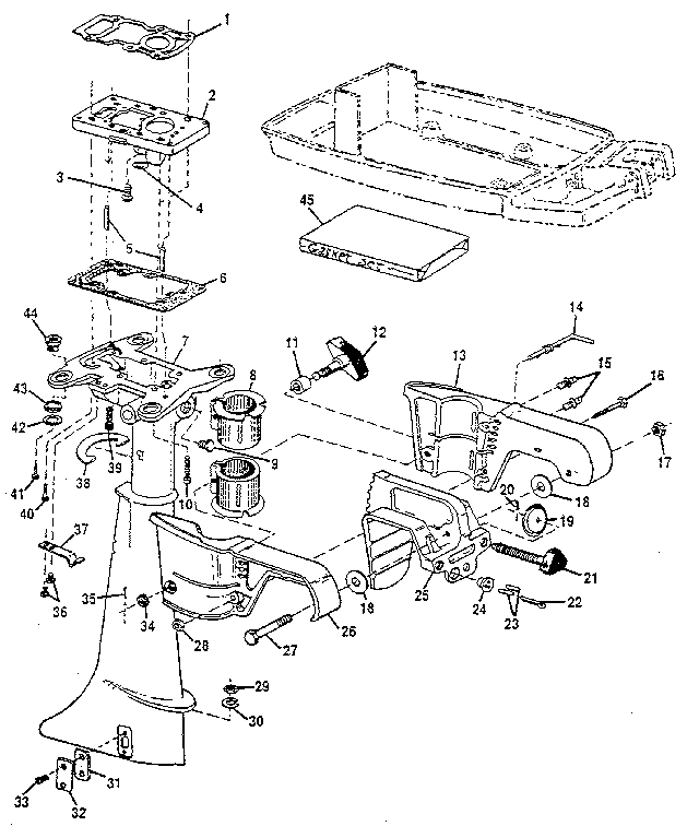 Craftsman 217586751 column assembly diagram