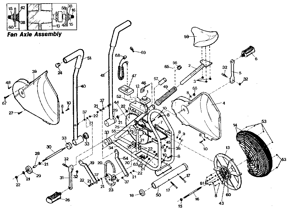 Proform PFATP unit parts diagram