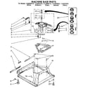 Kenmore 11092093710 machine base diagram