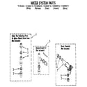 Kenmore 11092093710 water system diagram