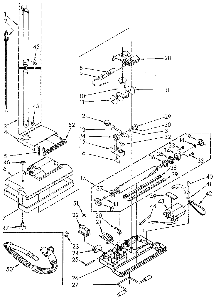 Kenmore 1165816080C power mate diagram