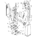 Kenmore 1163089090C handle and bag housing diagram
